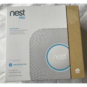 Google Nest  Protect Smoke & Carbon Monoxide S3004PWBUS Nest Pro
